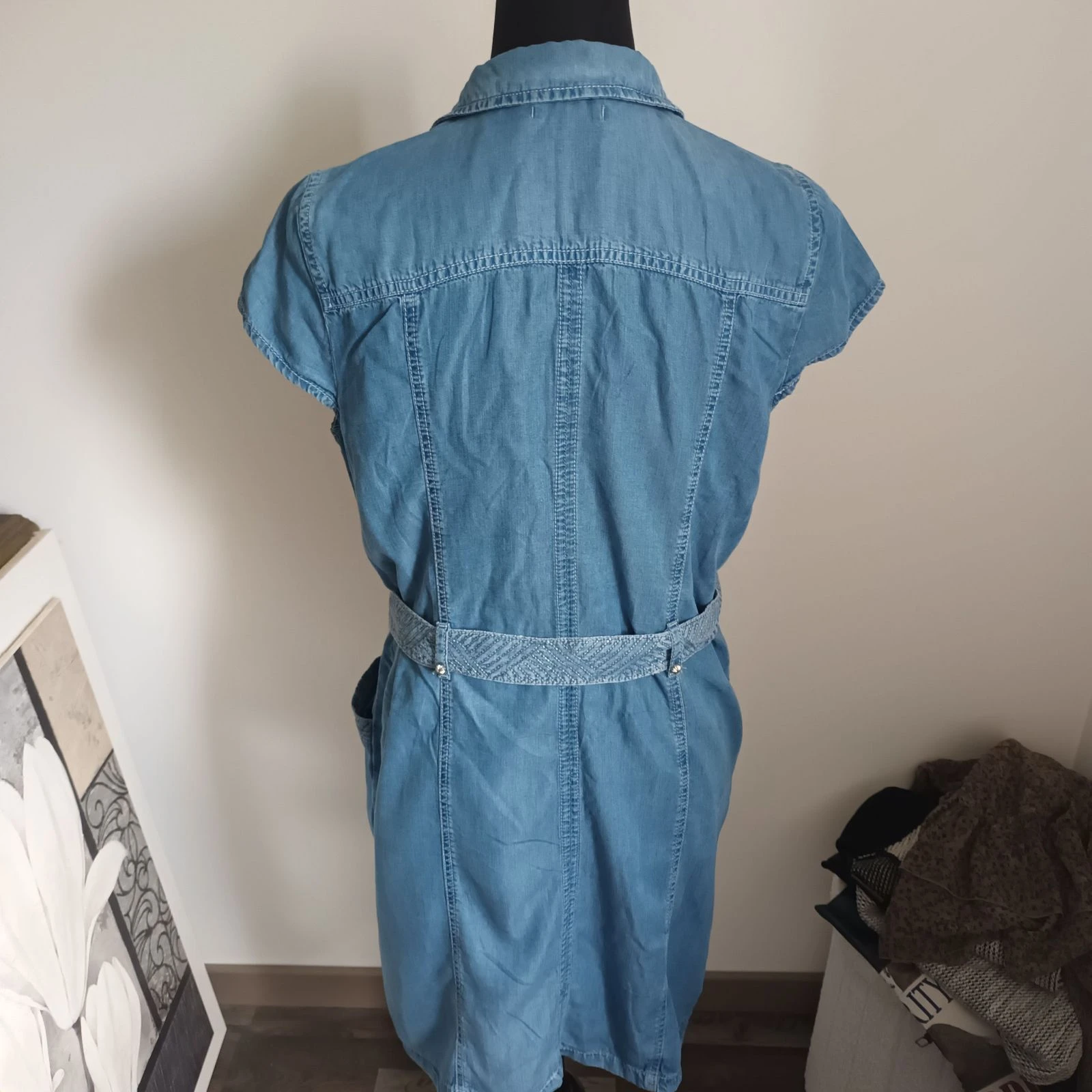 Lyocell-jurk Bréal – Stijlvolle en moderne denimstijl (Maat 40) – photo 8
